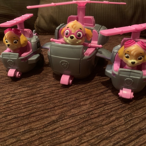 Lot of Paw Patrol Skye Rescue Skye's Rescue Helicopter Plane Sky Paw Patrol - Picture 12 of 12